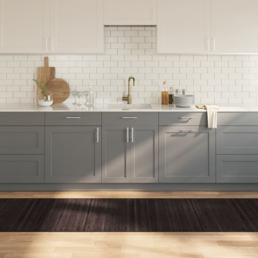 vidaXL Χαλί Ορθογώνιο Σκούρο Καφέ 80x300cm Μπαμπού