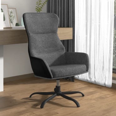 vidaXL Πολυθρόνα Relax Ανοιχτό Γκρι Υφασμάτινη 70x77x94cm 1 τεμ.