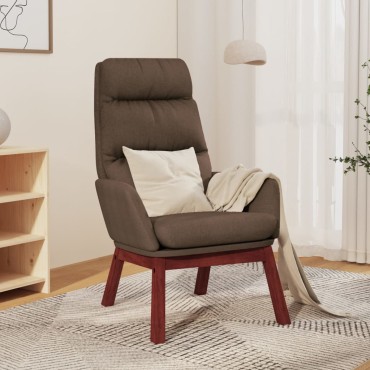 vidaXL Πολυθρόνα Relax Taupe Υφασμάτινη 70x77x98cm 1 τεμ.