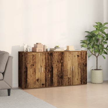 vidaXL Σουίτες 2 τεμ. Παλιό Ξύλο 79x38x80cm Επεξεργασμένο Ξύλο