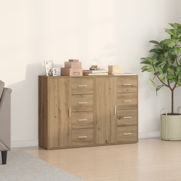 vidaXL Παρθένα έπιπλα 2 τεμ. Καρυδιά 60x31x84cm Επεξεργασμένο ξύλο