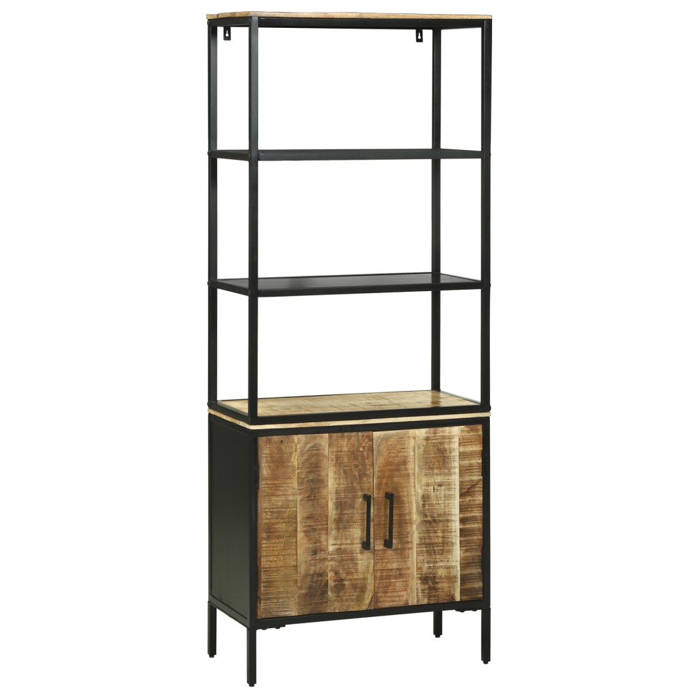 vidaXL Υψηλός Πίνακας 70x35x180cm Στερεό Ξύλο Μάνγκο 1 τεμ.