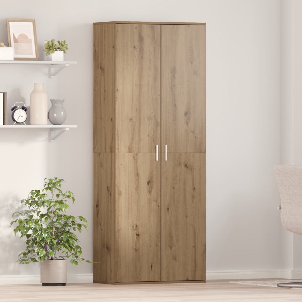 vidaXL Highboard 70x33.5x180cm Επεξεργασμένο Ξύλο Artisan Oak