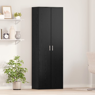 vidaXL Ντουλάπι Μαύρου Δρύος 60x35x180cm Επεξεργασμένο Ξύλο 1 τεμ.