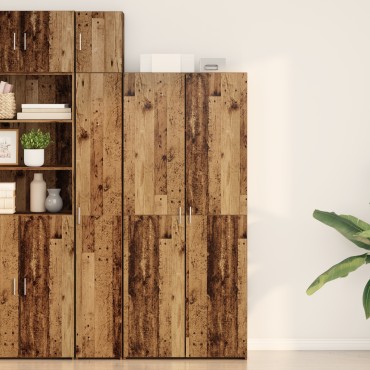 vidaXL Μπουφές Παλιού Ξύλου 40x42.5x185cm Φτιαγμένος από Ξύλο 1 τεμ.