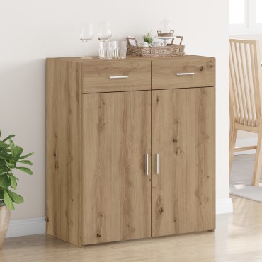 vidaXL Ντουλάπι αποθήκευσης Artisan Oak 80x42.5x93.5cm Επεξεργασμένο Ξύλο 1 τεμ.