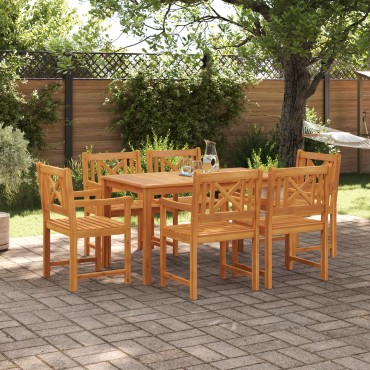 vidaXL Καρέκλες Κήπου 2 τεμ. 56x56x90cm Μασίφ Ξύλο Ακακίας