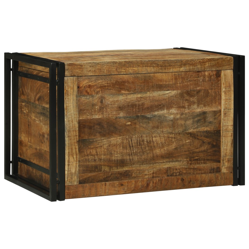 vidaXL κιβώτιο αποθήκευσης 80x50x50cm μάνγκο