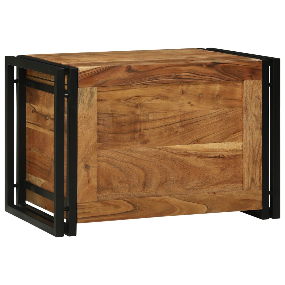 vidaXL Κουτί αποθήκευσης 60x40x41cm από μασίφ ξύλο ακακίας
