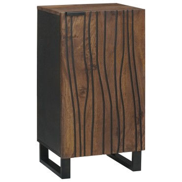 vidaXL Πλευρική Ντουλάπα 40x33.5x75cm Μασίφ Ξύλο Μάνγκο