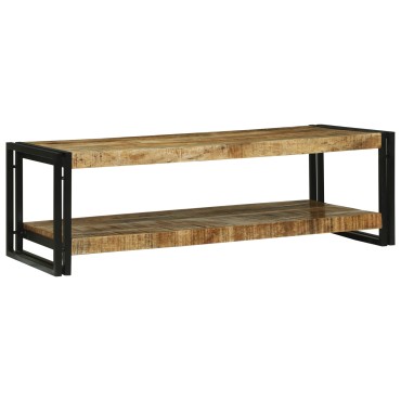 vidaXL Τραπεζάκι σαλονιού 120x50x38cm Μασίφ ξύλο μάνγκο 1 τεμ.