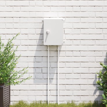 vidaXL Κουτί Ελέγχου IP65 Αδιάβροχο Γκρι 21x13x28 εκ. Πλαστικό ABS