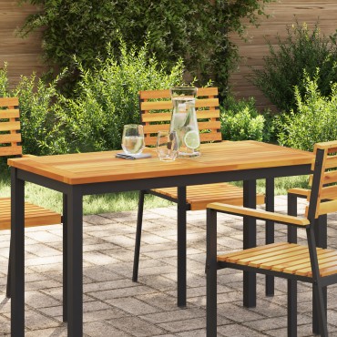 vidaXL Ρουστίκ Επιφάνεια Τραπεζιού 110x55x2cm από Μασίφ Ξύλο Acacia 1 τεμ.