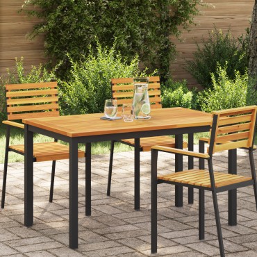 vidaXL Καπάκι τραπεζιού 120x70x2,2cm Ορθογώνιο Μασίφ ξύλο Acacia
