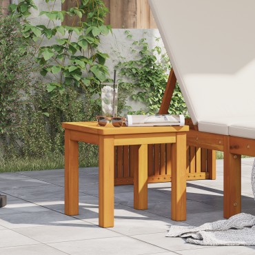 vidaXL Τραπέζι Κήπου 35x35x34cm Συμπαγές Ξύλο Ακακίας 1 τεμ.