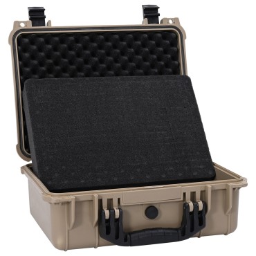 vidaXL Προστατευτική Σκληρή Θήκη Μπεζ 40.5x33x17.5 εκ