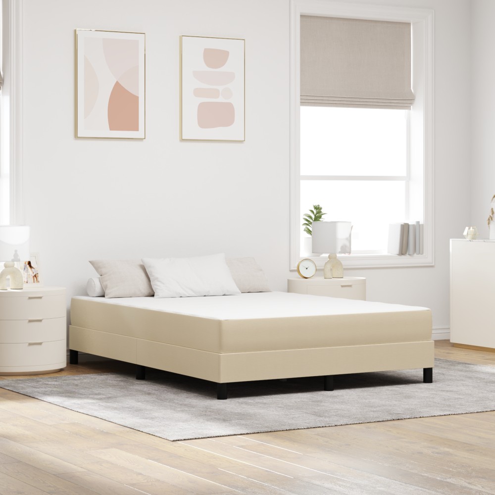 vidaXL Στρώμα με Ελατήρια Pocket Light Green Grey Μέτριο 140x190x20cm 1 τεμ. - Διπλό