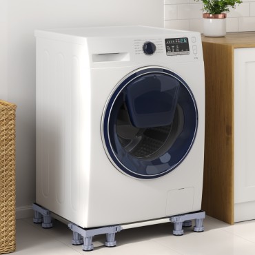 vidaXL Βάση Πλυντηρίου Ρυθμιστική 400 κιλά