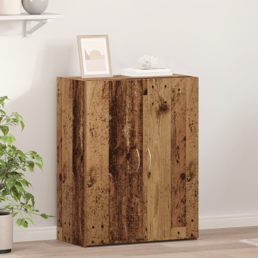 vidaXL Γραφείο Ντουλάπι Παλαιωμένο ξύλο 70x32x77.5 εκ