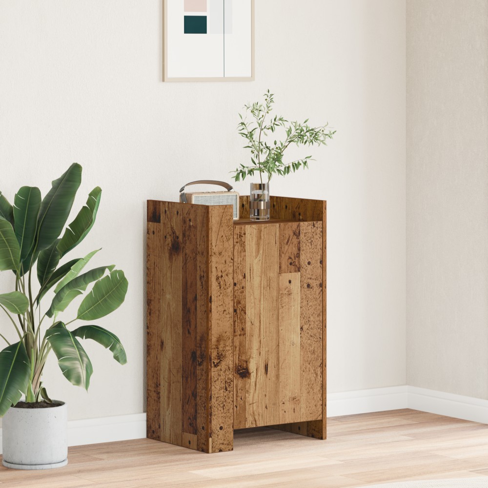 vidaXL Μπουφές Παλιού Ξύλου 45x35x75cm Μηχανικά Κατασκευασμένο Ξύλο 1 τεμ.