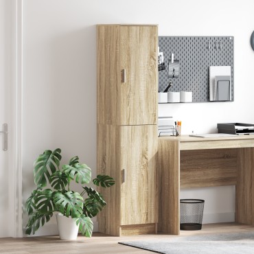 vidaXL Μπουφές Sonoma oak Μοριοσανίδες με φινίρισμα σε χρώμα Sonoma oak