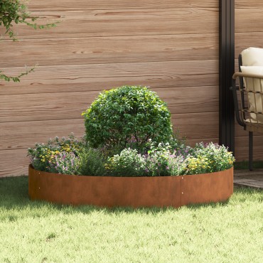 vidaXL Γλάστρες Corten Steel Corten Steel Μεγάλο Ανθεκτικό