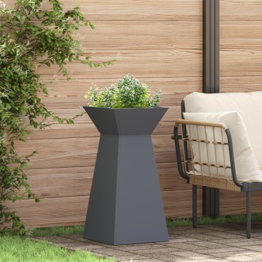 vidaXL Βάση Φυτών Ανθρακί Πλαστικό 35 x 35 x 73 εκ. Γλάστρες