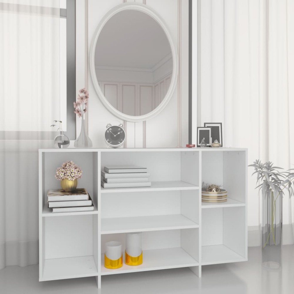 vidaXL Ντουλάπι Καπνιστή Λευκό 120x30x75cm από Επεξεργασμένο Ξύλο 1 τεμ.