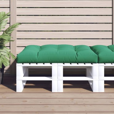 vidaXL Μαξιλάρι Παλέτας Πράσινο 120x80x12cm Υφασμάτινο