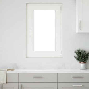 vidaXL Παράθυρο Υπογείου "RISOR" 60x80 εκ. Ανακλινόμενο & Περιστρεφόμενο DIN Αριστερό Ανθρακί