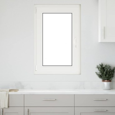 vidaXL Παράθυρο Υπογείου "RISOR" 60x100 εκ. Ανακλινόμενο & Περιστρεφόμενο DIN Αριστερό Ανθρακί