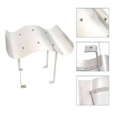 vidaXL Καπέλο Καμινάδας από Ανοξείδωτο Ατσάλι 60 x 60 x 38 εκ.