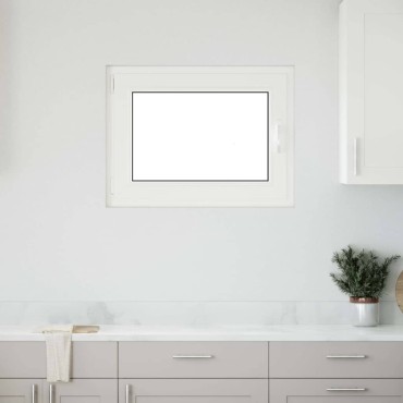 vidaXL Παράθυρο Υπογείου "RISOR" 80x70 εκ. Ανακλινόμενο & Περιστρεφόμενο DIN Αριστερό Ανθρακί