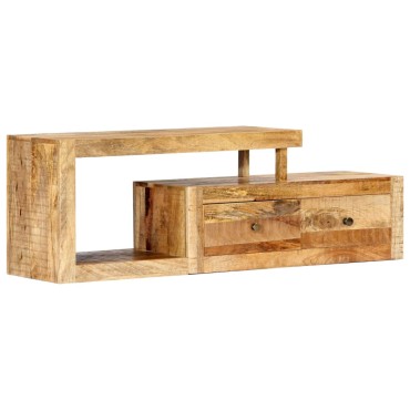 vidaXL Έπιπλο Τηλεόρασης 120x30x40cm από Μασίφ Ξύλο Μάνγκο