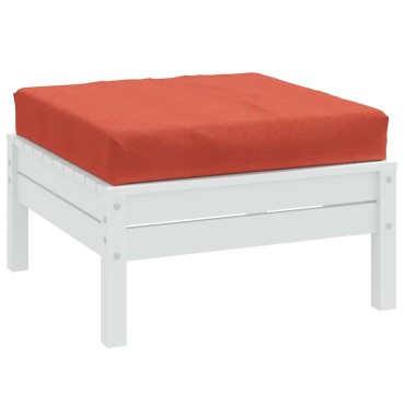 vidaXL Μαξιλάρι Παλέτας Κόκκινο 60x60x9,5cm Ύφασμα
