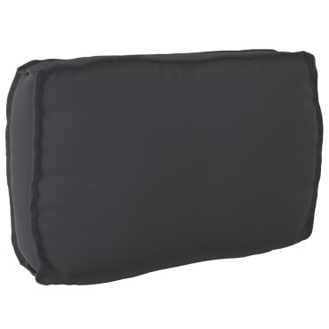 vidaXL Μαξιλάρι Παλέτας για Πλάτη Μαύρο 70x40x12cm Oxford Fabric
