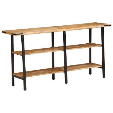 vidaXL Τραπέζι Κονσόλα 140x35x70cm από Μασίφ Ξύλο Μάνγκο 1 τεμ.