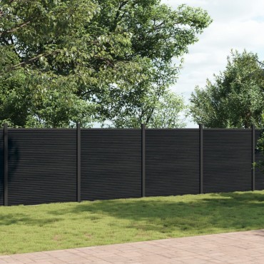 vidaXL Πάνελ Περίφραξης Γκρι 699x186cm από WPC