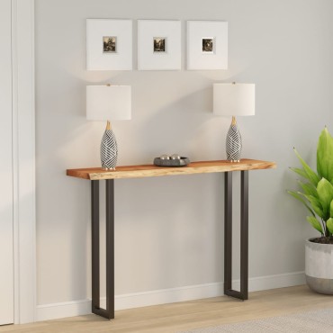 vidaXL Επιφάνεια Τραπεζιού Ορθογώνια 160x30x3,8cm Μασίφ Ξύλο Ακακίας 1 τεμ.