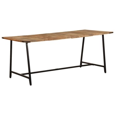 vidaXL Τραπεζαρία 180x90x75cm από Μασίφ Ξύλο Μάνγκο 1 τεμ.