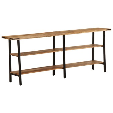 vidaXL Τραπέζι Κονσόλα 180x35x70cm από Μασίφ Ξύλο Μάνγκο 1 τεμ.