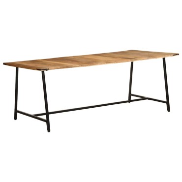 vidaXL Τραπεζαρία 200x100x75cm από Μασίφ Ξύλο Μάνγκο 1 τεμ.