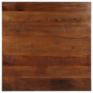 vidaXL Επιφάνεια Τραπεζιού Τετράγωνη 70x70x2,5cm Ανακυκλωμένο Ξύλο 1 τεμ.
