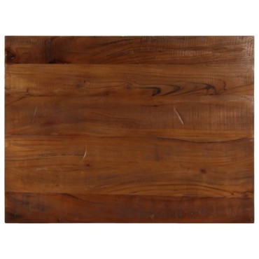 vidaXL Επιφάνεια Τραπεζιού Ορθογώνια 90x60x2,5cm Ανακυκλωμένο Ξύλο 1 τεμ.