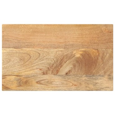 vidaXL Επιφάνεια Τραπεζιού Ορθογώνια 50x40x2,5cm Μασίφ Ξύλο Μάνγκο 1 τεμ.