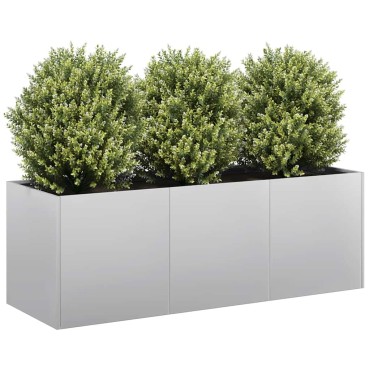 vidaXL Ζαρντινιέρα 120x40x40 εκ. από Γαλβανισμένο Ατσάλι