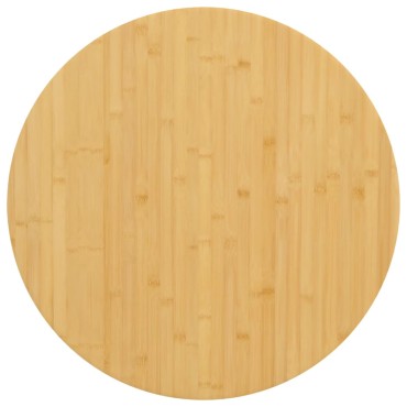 vidaXL Επιφάνεια Τραπεζιού 70x2,5 από Μπαμπού 70x2,5cm 1 τεμ.