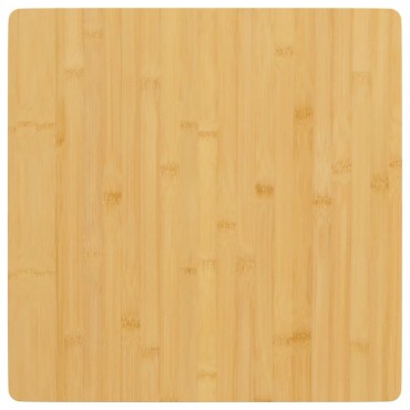 vidaXL Επιφάνεια Τραπεζιού 40x40x1,5cm από Μπαμπού 1 τεμ.