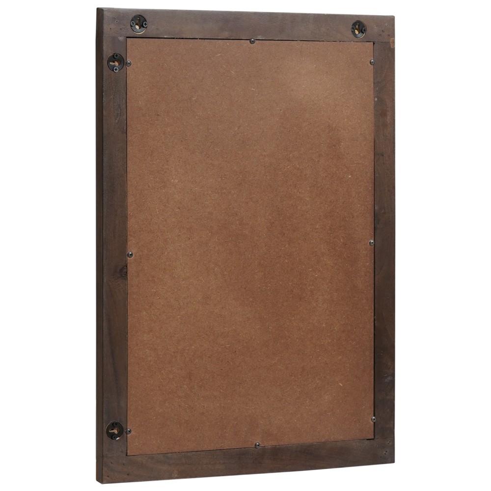 vidaXL Καθρέφτης Μπάνιου 50x70x3cm Μασίφ Ξύλο Μάνγκο 1 τεμ.