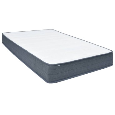 vidaXL Στρώμα Boxspring 140x190x20cm μέτριας απαλότητας Υφασμάτινο 1 τεμ. - Διπλό
